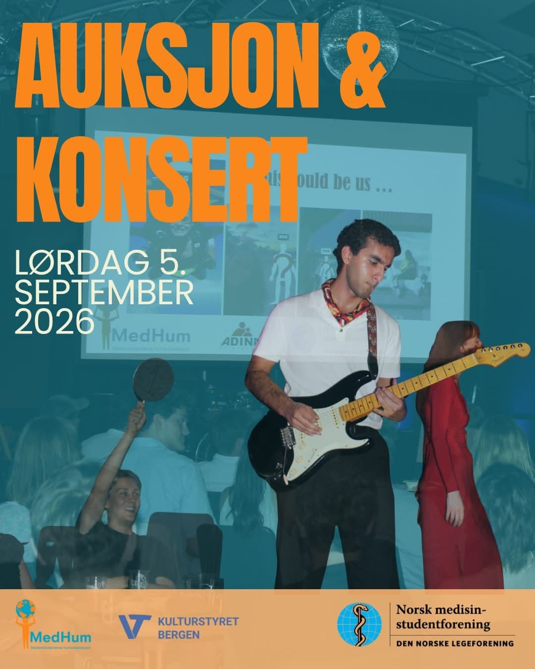 MedHum: Auksjon og konsert med PULS